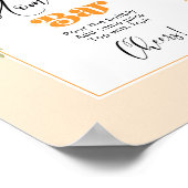 Kleine schat citrus thema Mom-osa bar Poster (Hoek)