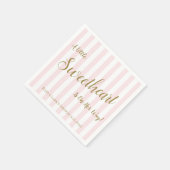 Kleine schat is op weg Baby Shower Feest Servet (Hoek)