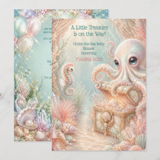 Kleine Schat Onder de Zee Octopus Baby Shower
