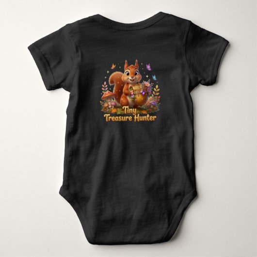 Kleine Schatjager Romper (Achterkant)