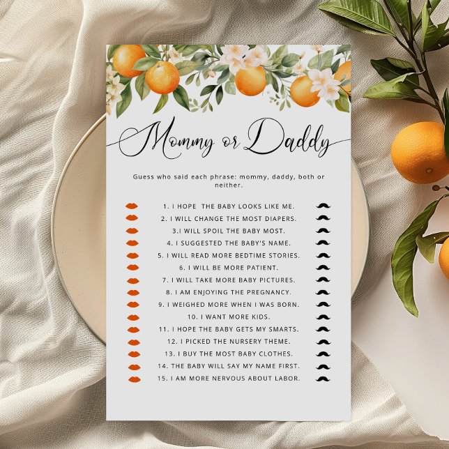 Kleine schatje die zei het mama of papa spel (Creator heeft geüpload)