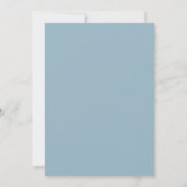 Kleine schatje Gingham babyfeest Kaart (Achterkant)