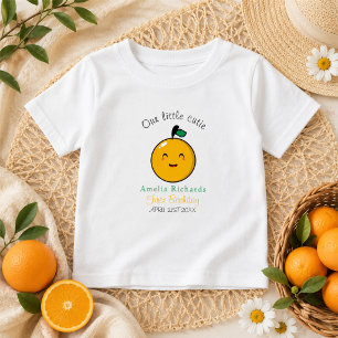 Kleine schatje Sinaasappel Citrus 1e verjaardag