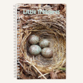 Kleine Schatten Vogelnesten Eieren Notitieboek (Voorkant)