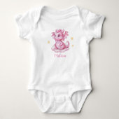 Kleine Schattige Draak Romper (Voorkant)