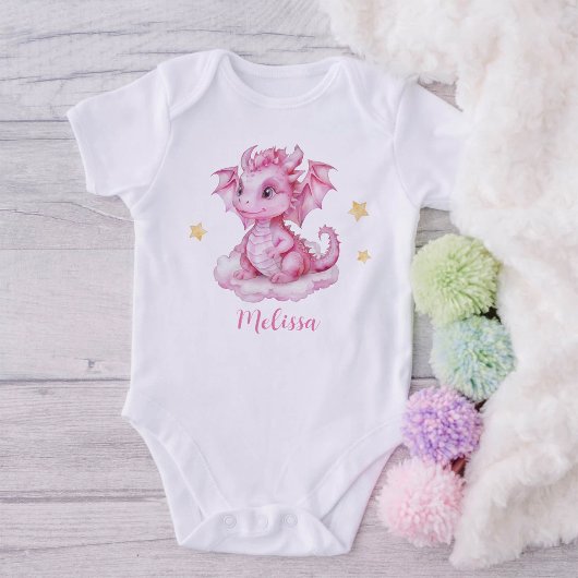 Kleine Schattige Draak Romper