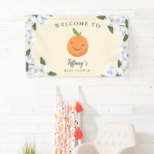 Kleine schattige gele clementine bloemig spandoek (Insitu)