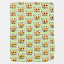 Kleine schattige honingbij, Baby Honey Bee Blanket