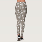 kleine schattige sterren mandala multi-patrongeome leggings (Achterkant)