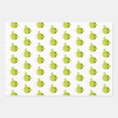 Kleine schattige vogels inpakpapier vel (Voorkant)