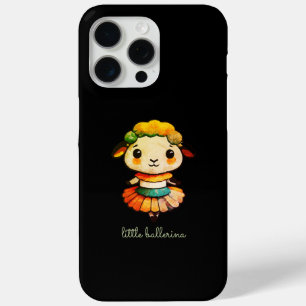 Kleine Schattigee Ballerina Sheep iPhone 15 Pro Max Hoesje