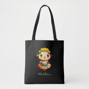 Kleine Schattigee Ballerina Sheep Tote Bag