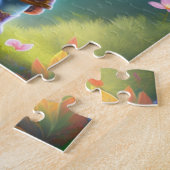 Kleine Schattigee Elf Meisje Legpuzzel (Zijkant)