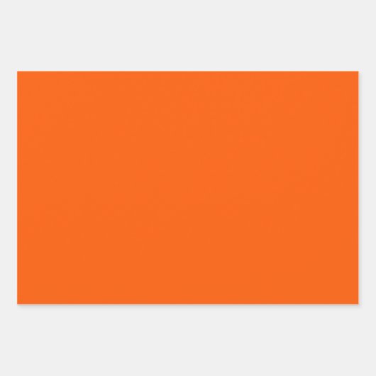 Kleine Schattigee Ghost Sinaasappel Zwart Wit Inpakpapier Vel (Voorkant 2)