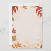 Kleine Schattigee Pumpkin-thema Kids Verjaardagsfe Kaart (Achterkant)