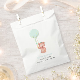 Kleine Schattigee Teddy Bear Baby shower Bedankzakje