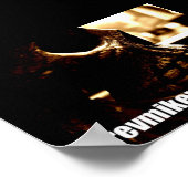 kleine schedel van de poster (Hoek)