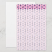 Kleine schedels harten roze Paarse Punk rotspatroo Briefpapier (Voorkant / Achterkant)