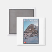 Kleine Scheidegg - De Noordmuur van de Eiger Magneet (Voorkant / Achterkant)