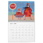 kleine schilderijenkalender kalender (Mar 2026)