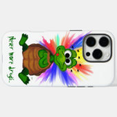 Kleine schildpad, nooit meer drugs. Case-Mate iPhone case (Achterkant (horizontaal))