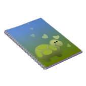 Kleine schildpad notitieboek (Rechterzijde)