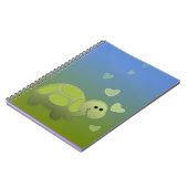 Kleine schildpad notitieboek (Linkerzijde)