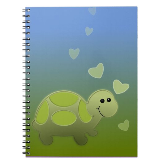 Kleine schildpad notitieboek (Voorkant)