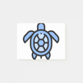Kleine schildpad post-it® notes (Voorkant)
