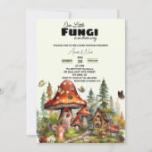 Kleine schimmels paddenstoelen grillige Herfst bab Kaart (Voorkant)