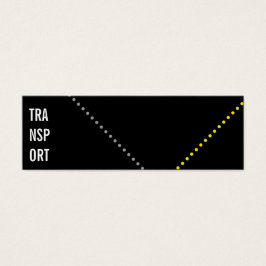 Kleine schmale Visitenkarten für Fahrer Mini Visitekaartjes