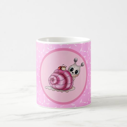 kleine Schnecke  pappteller Koffiemok (Center)