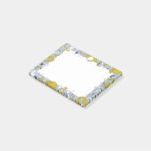 Kleine schoolspullen op humor post-it® notes (Schuin)