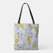 Kleine schoolspullen voor de leerkracht tote bag (Achterkant)