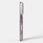 Kleine schoonheid moderne mauve grijze fractal kun Case-Mate iPhone case (Achterkant / Rechts)