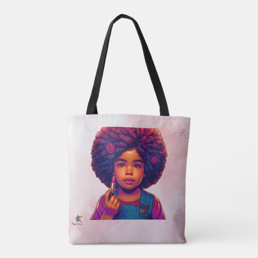 KLEINE SCHOONHEID TOTE BAG (Achterkant)