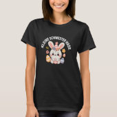Kleine Schwester Hase Schattigee paashaas wensen H T-shirt (Voorkant)