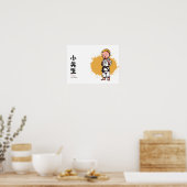 Kleine Sensei Poster (Keuken)