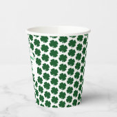 Kleine Shamrock 1st Birthday Paper Cups Papieren Bekers (Links)