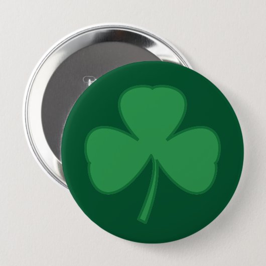 Kleine Shamrock Button Pin (Voorkant /achterkant)