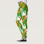 Kleine Shamrock Maryland Flag Leggings Yoga Pants (Links)