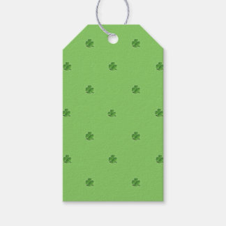 Kleine Shamrocks St. Patrick's Day Cadeaulabel