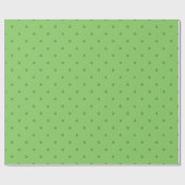 Kleine Shamrocks St. Patrick's Day Cadeaupapier (Vlak)