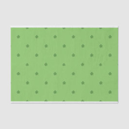 Kleine Shamrocks St. Patrick's Day Print Tissuepapier
