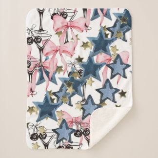 Kleine Sherpa Blanket Deken