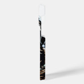 Kleine Shih Tzu-puppy in een mand iPhone-hoes iPhone Hoesje (Linkerkant)