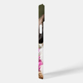 Kleine Shih Tzu Puppymand Bloemen Case-Mate iPhone Case (Achterkant / Rechts)