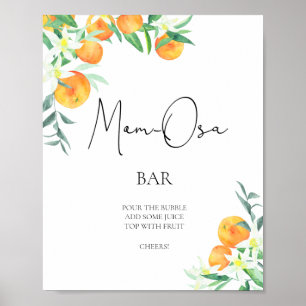 Kleine sinaasappels \ Moeder-osa bar Poster