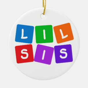 Kleine SIS-ornamenten Keramisch Ornament