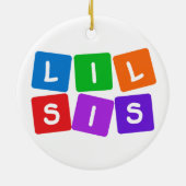 Kleine SIS-ornamenten Keramisch Ornament (Achterkant)